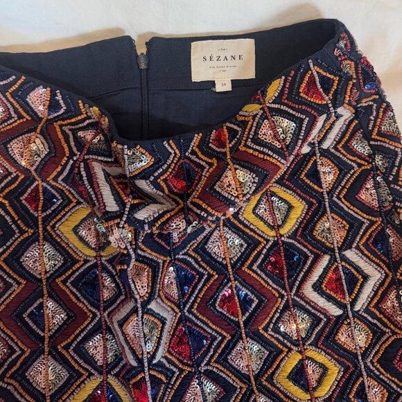 Sezane Malia Sixties Pearl Skirt size 34 (US size 2) - Picture 6 of 8